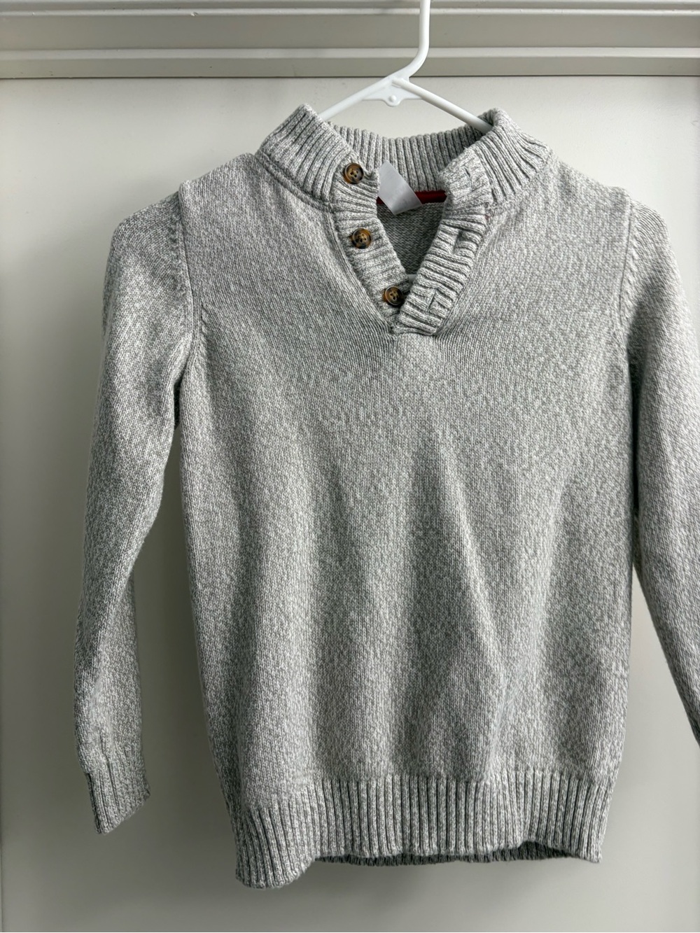 Boys Carter's Light Gray Sweater